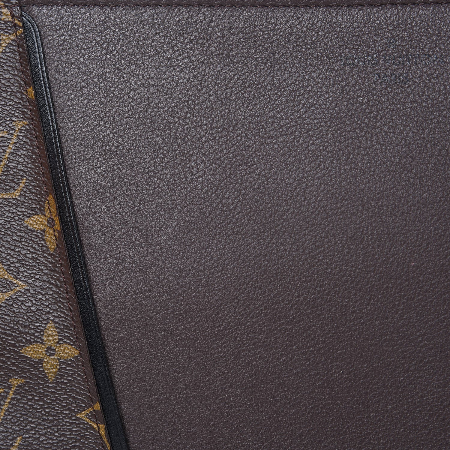 Louis Vuitton Monogram Veau Cachemire W Pochette Chocolate 7 of 10