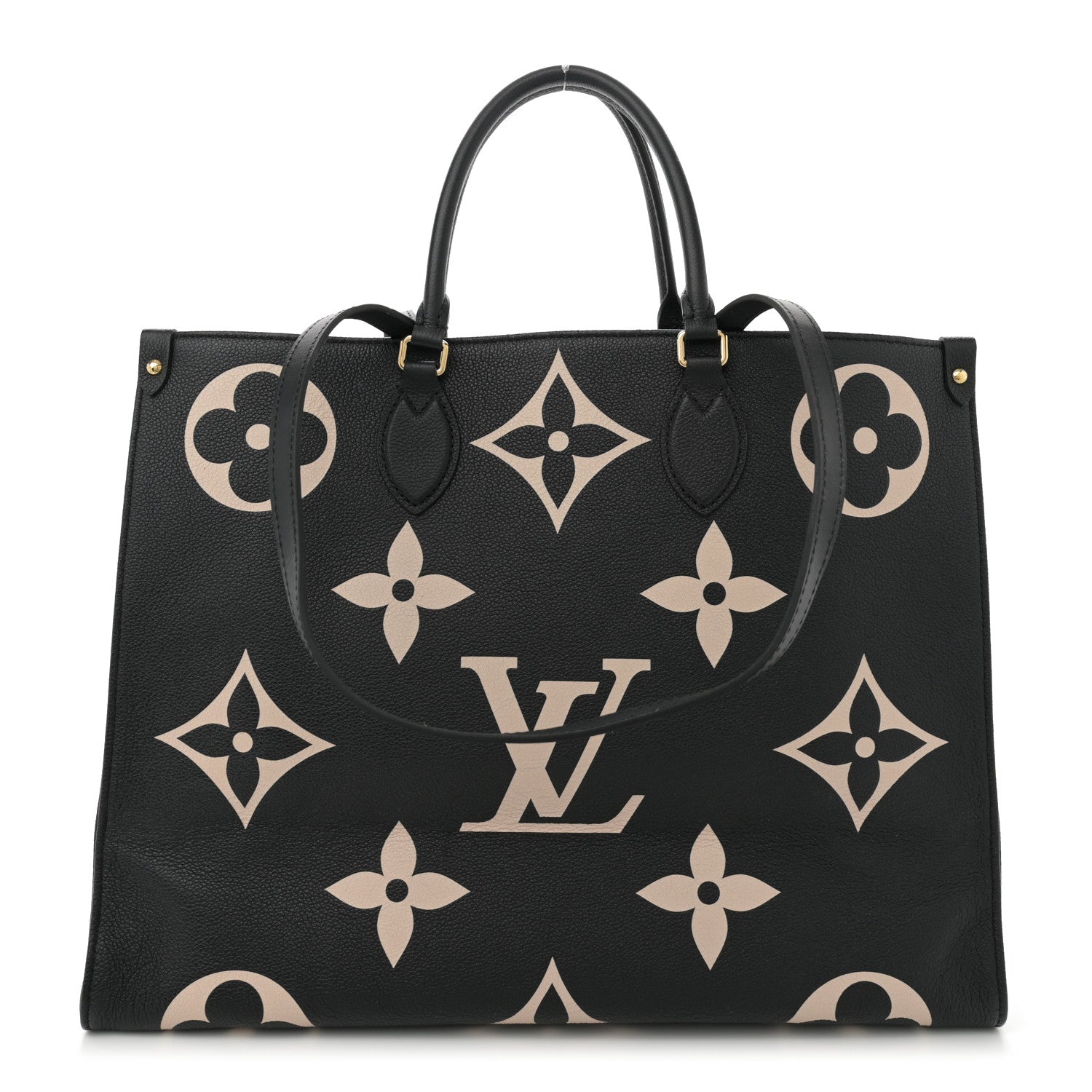 Louis Vuitton Empreinte Monogram Giant Onthego GM Black Beige 1 of 10