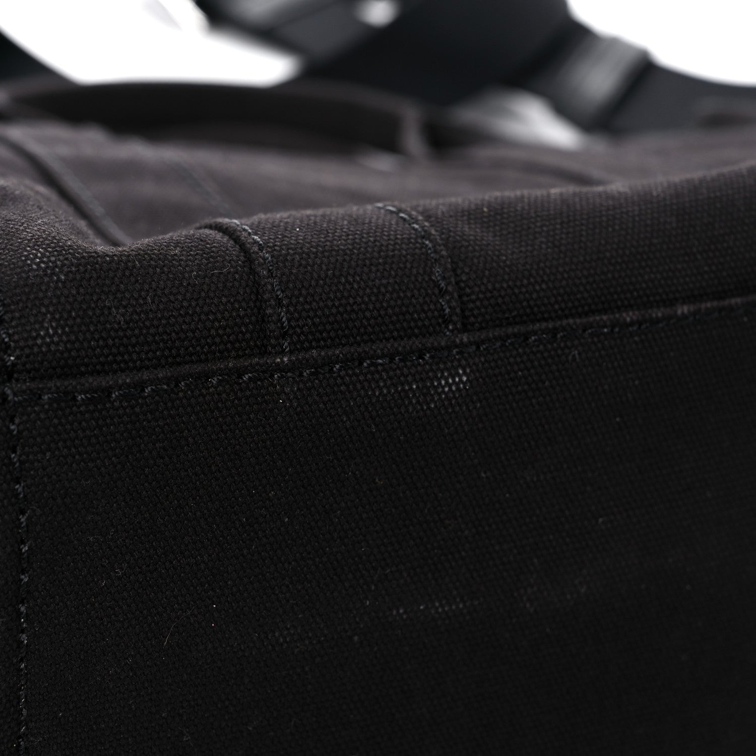 Marc Jacobs Cotton Canvas Mini The Traveler Tote Bag Black 10 of 13