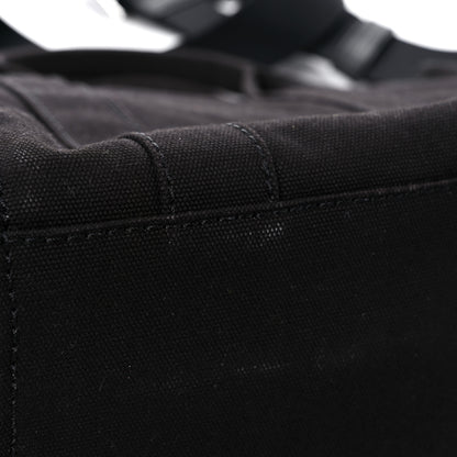 Marc Jacobs Cotton Canvas Mini The Traveler Tote Bag Black 10 of 13