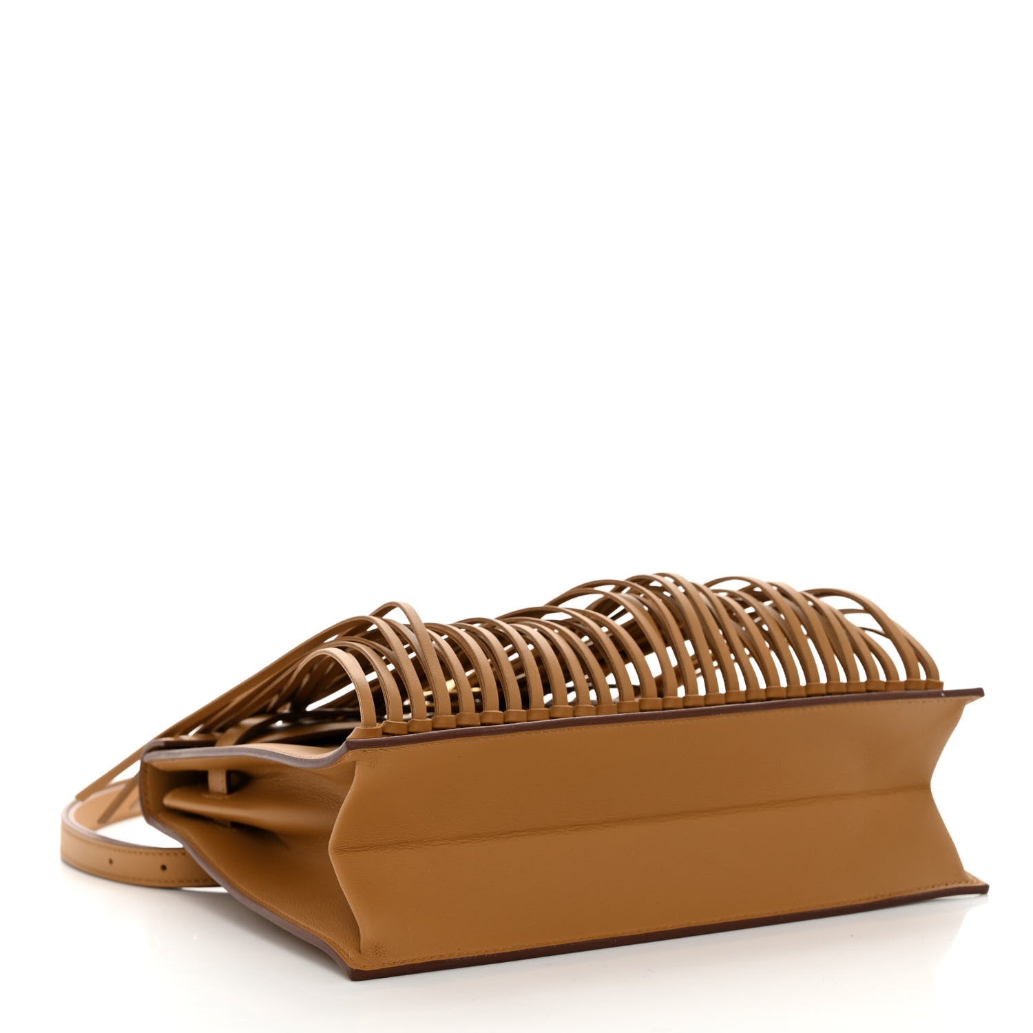 Hermes Swift Kelly Danse Anate Fringed Belt Bag Sesame 4 of 11