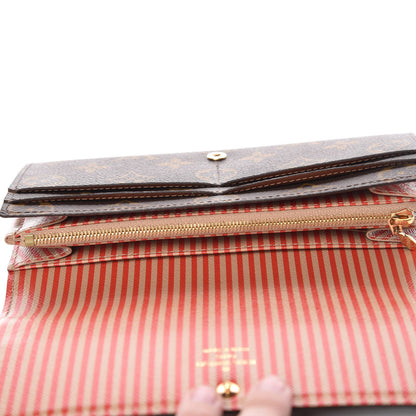 Louis Vuitton Monogram Trunks and Locks Sarah Wallet 7 of 7