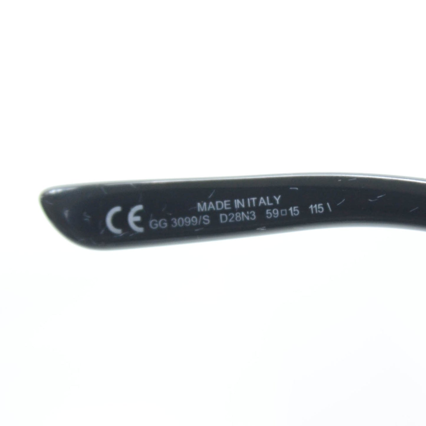 Horsebit Nail Sunglasses 3099S Black