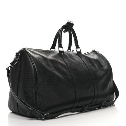 Louis Vuitton Taiga Keepall Bandouliere 45 Black 2 of 11