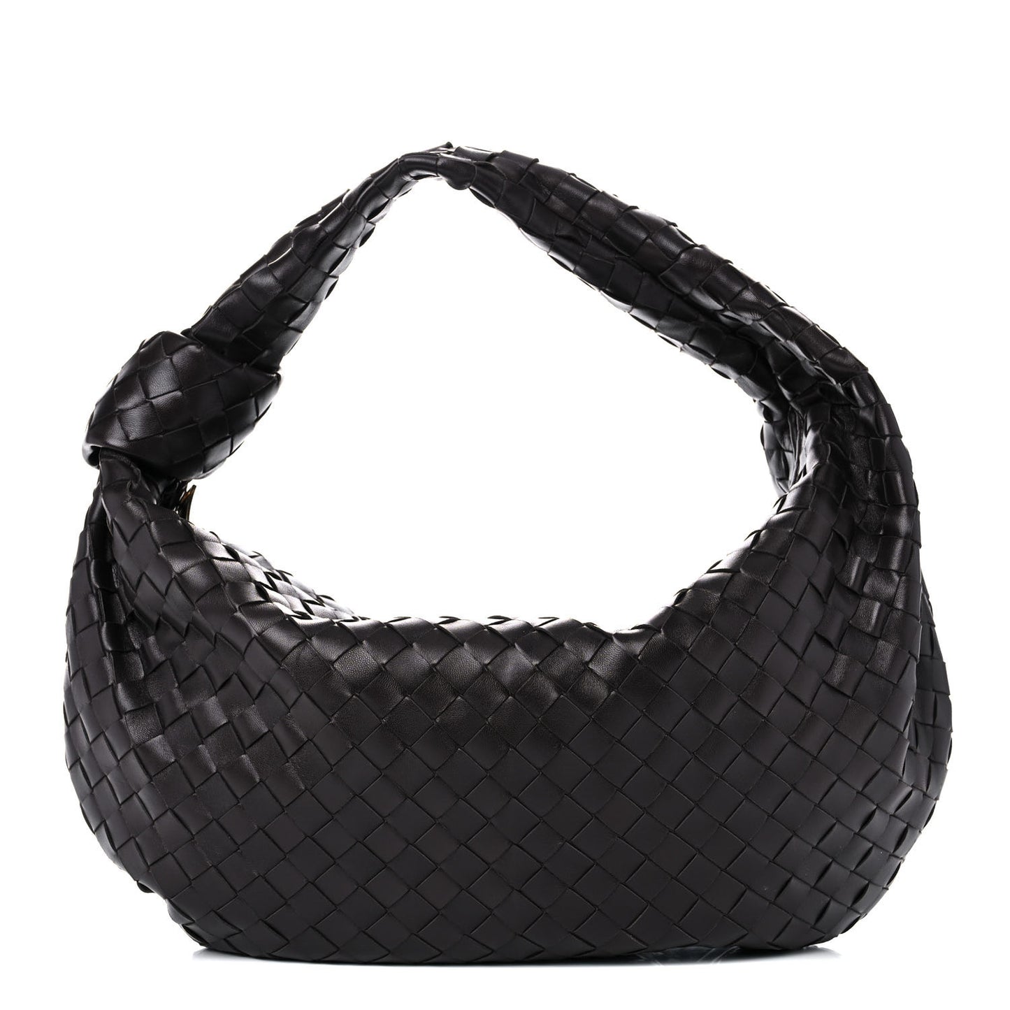 Nappa Intrecciato Medium Jodie Chocolate