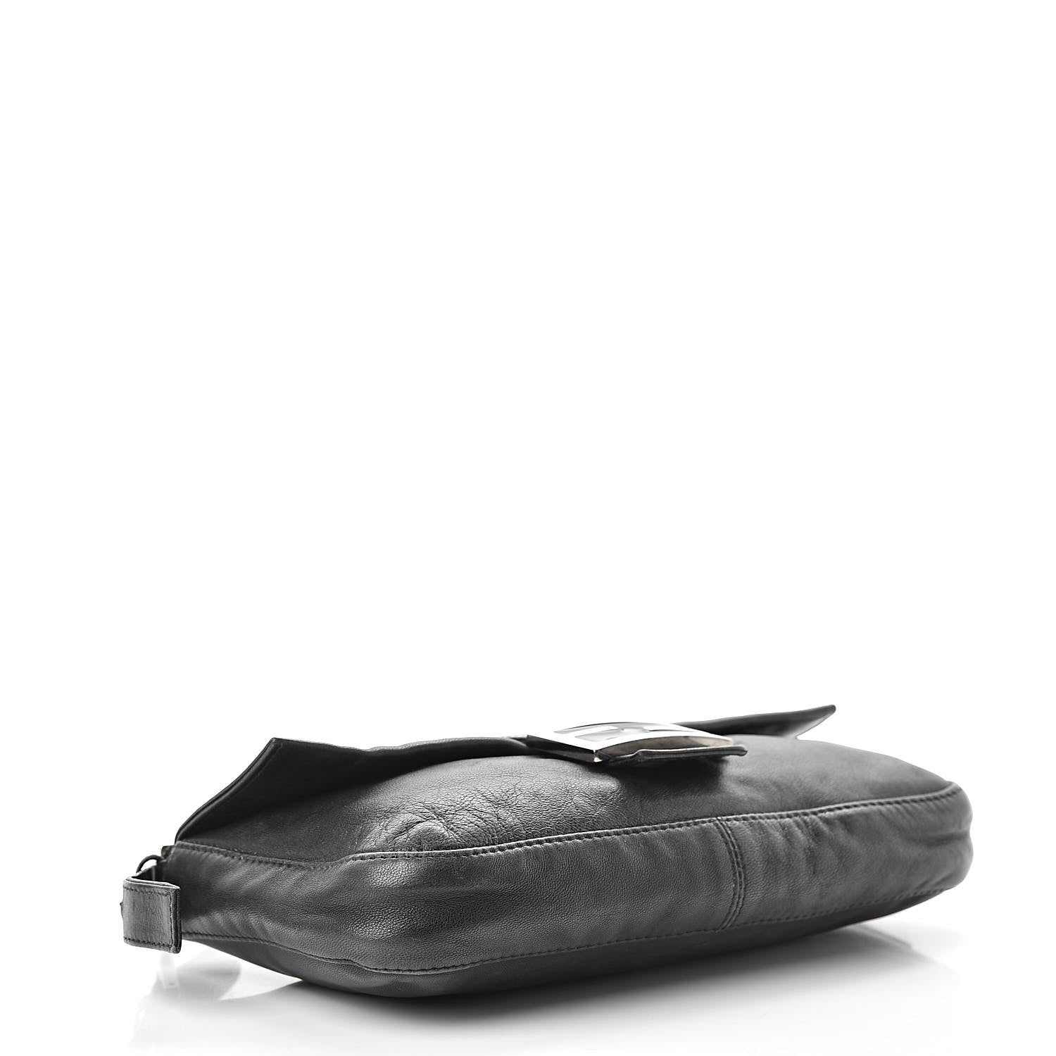 Fendi Calfskin Baguette Black 4 of 20