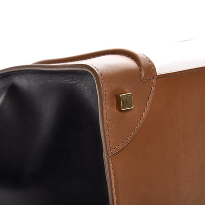 Celine Smooth Calfskin Mini Tri-Color Luggage Brown 4 of 13