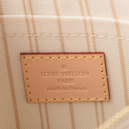 Louis Vuitton Damier Azur Neverfull MM GM Pochette 6 of 10