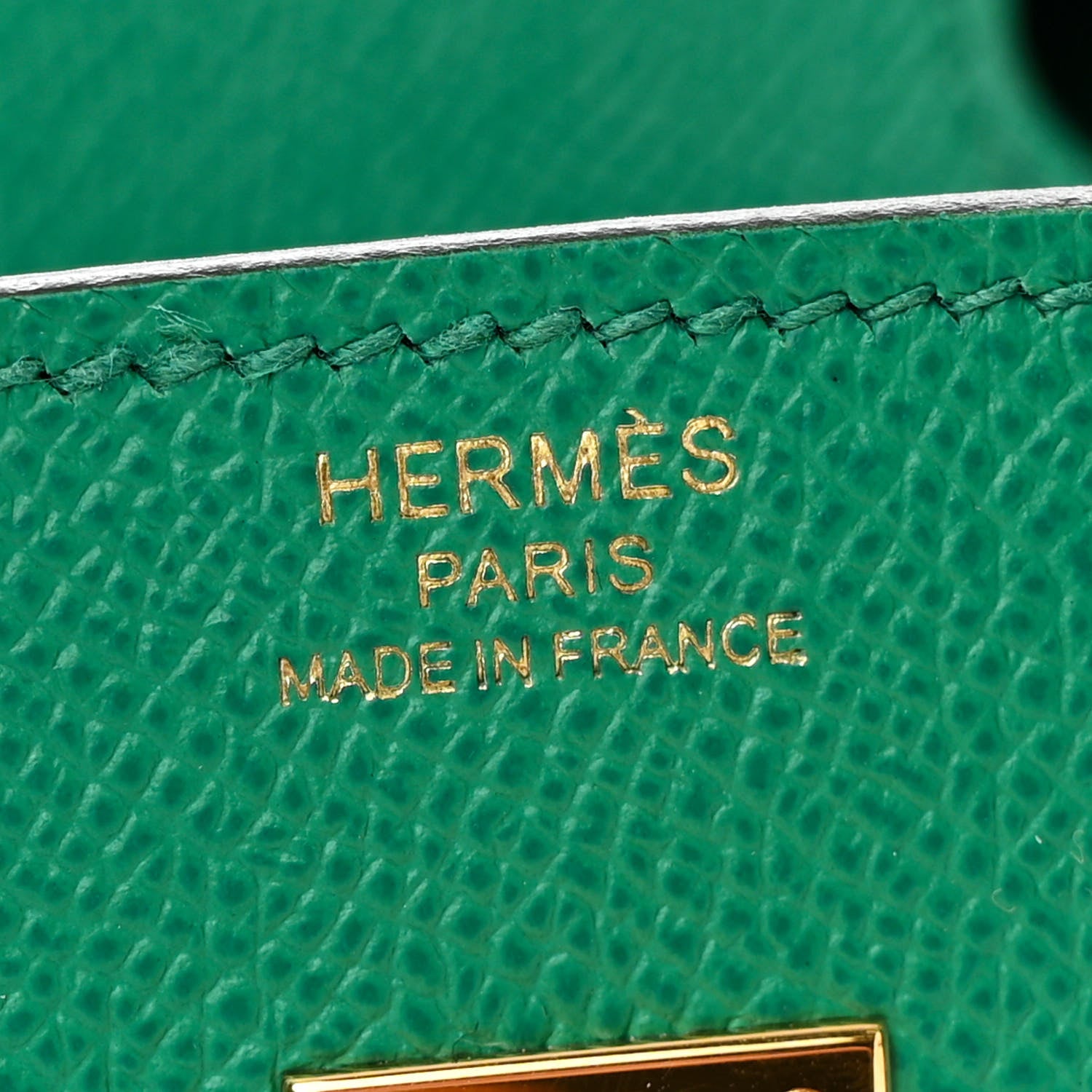 Hermes Epsom Birkin Sellier 25 Vert Jade 6 of 14
