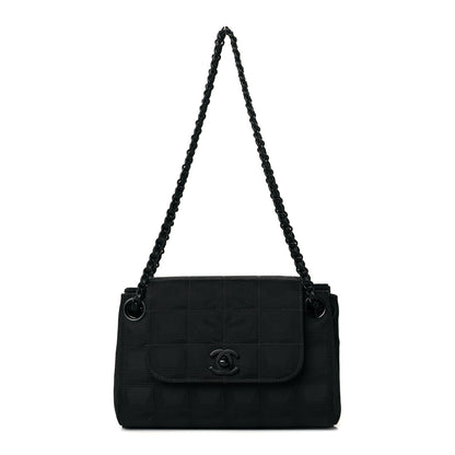 Chanel Nylon Mini Travel Accordion Flap Black 1 of 10