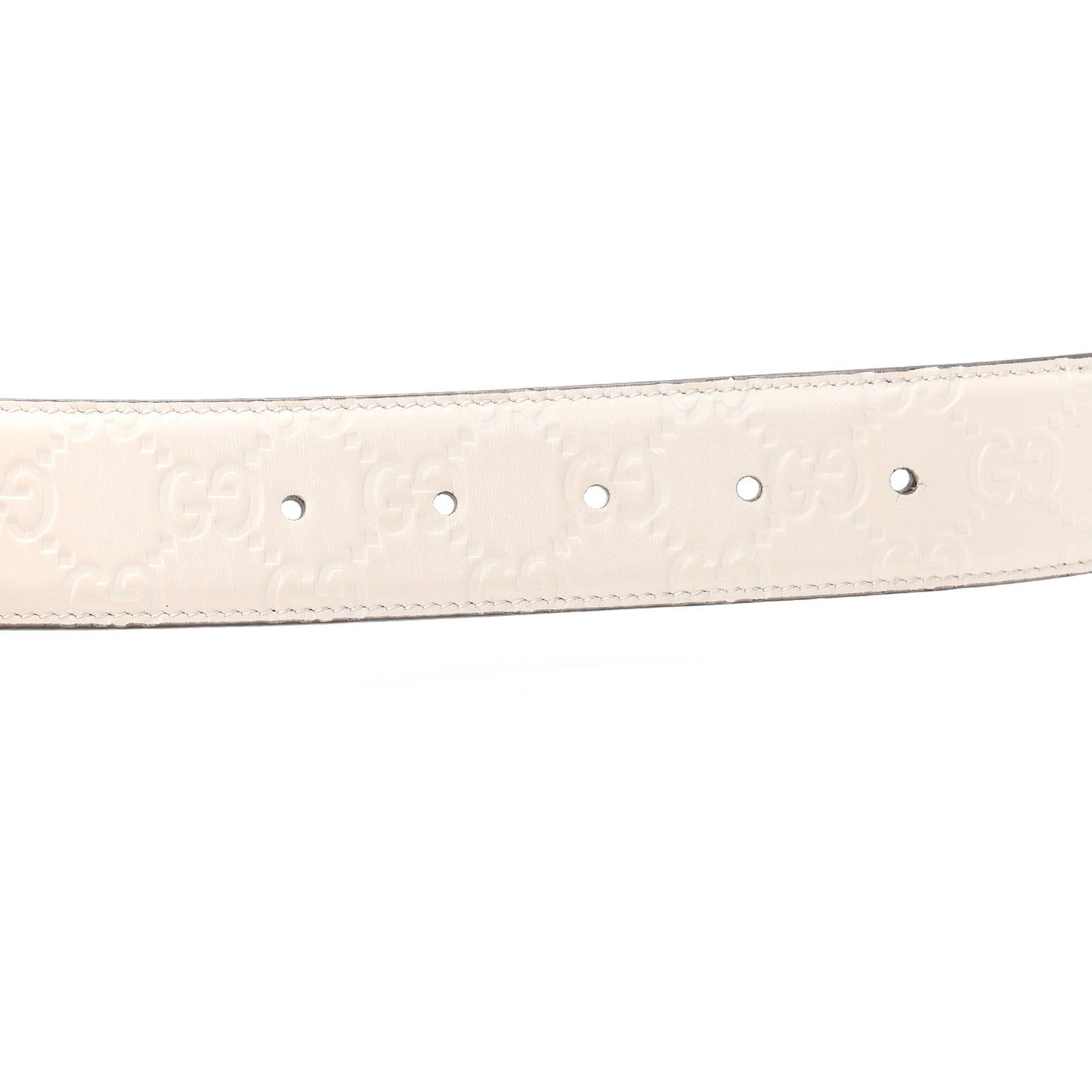 Guccissima Interlocking G Belt 70 28 Off White