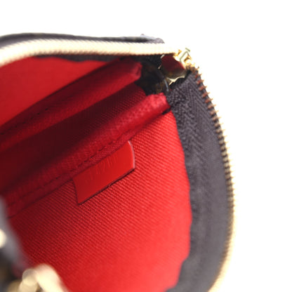 Louis Vuitton Monogram 2020 Christmas Animation Bumper Cars Mini Pochette Accessories Coquelicot 7 of 8