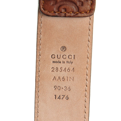 Gucci Guccissima Belt 90 36 Brown 3 of 7
