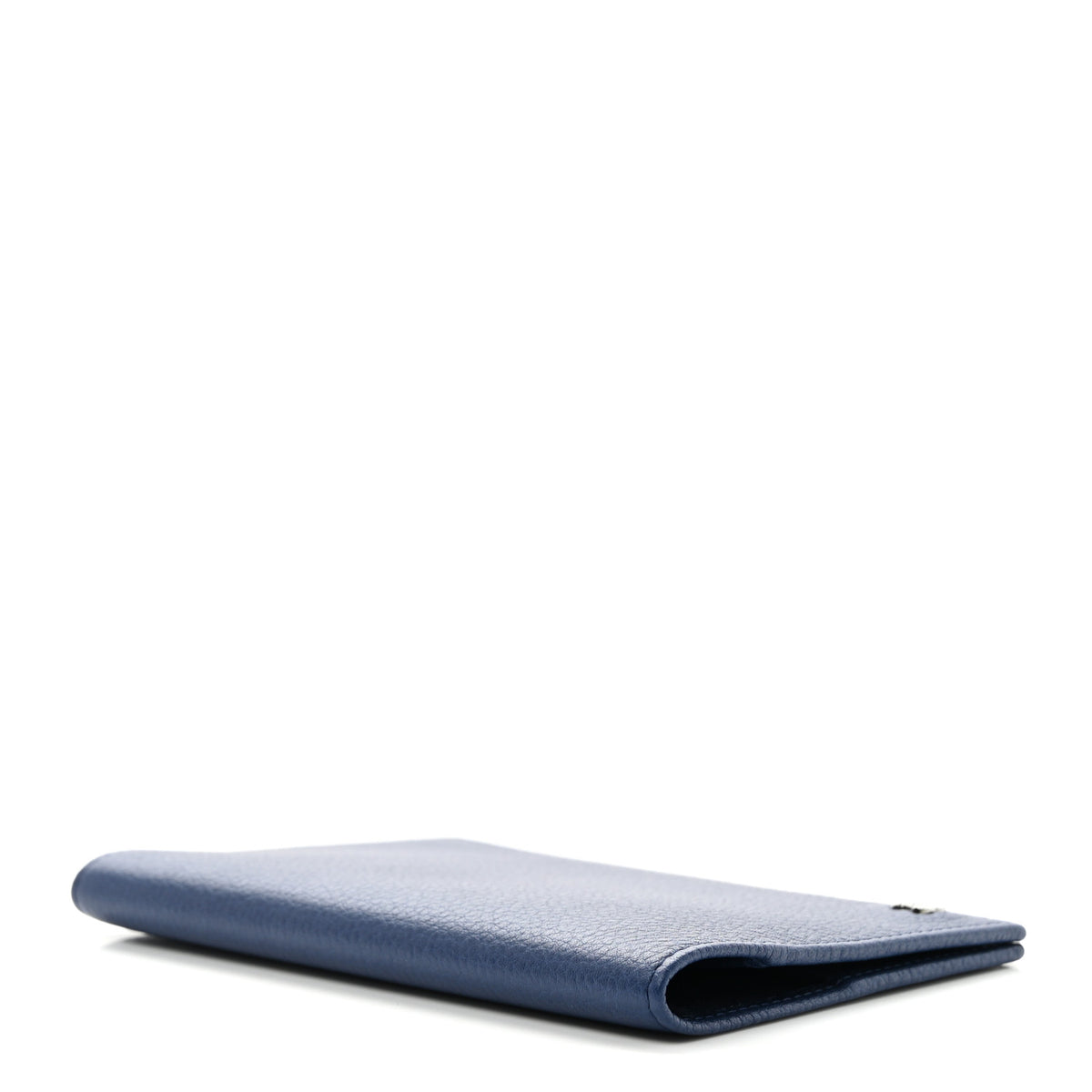 Calfskin Passport Holder Navy