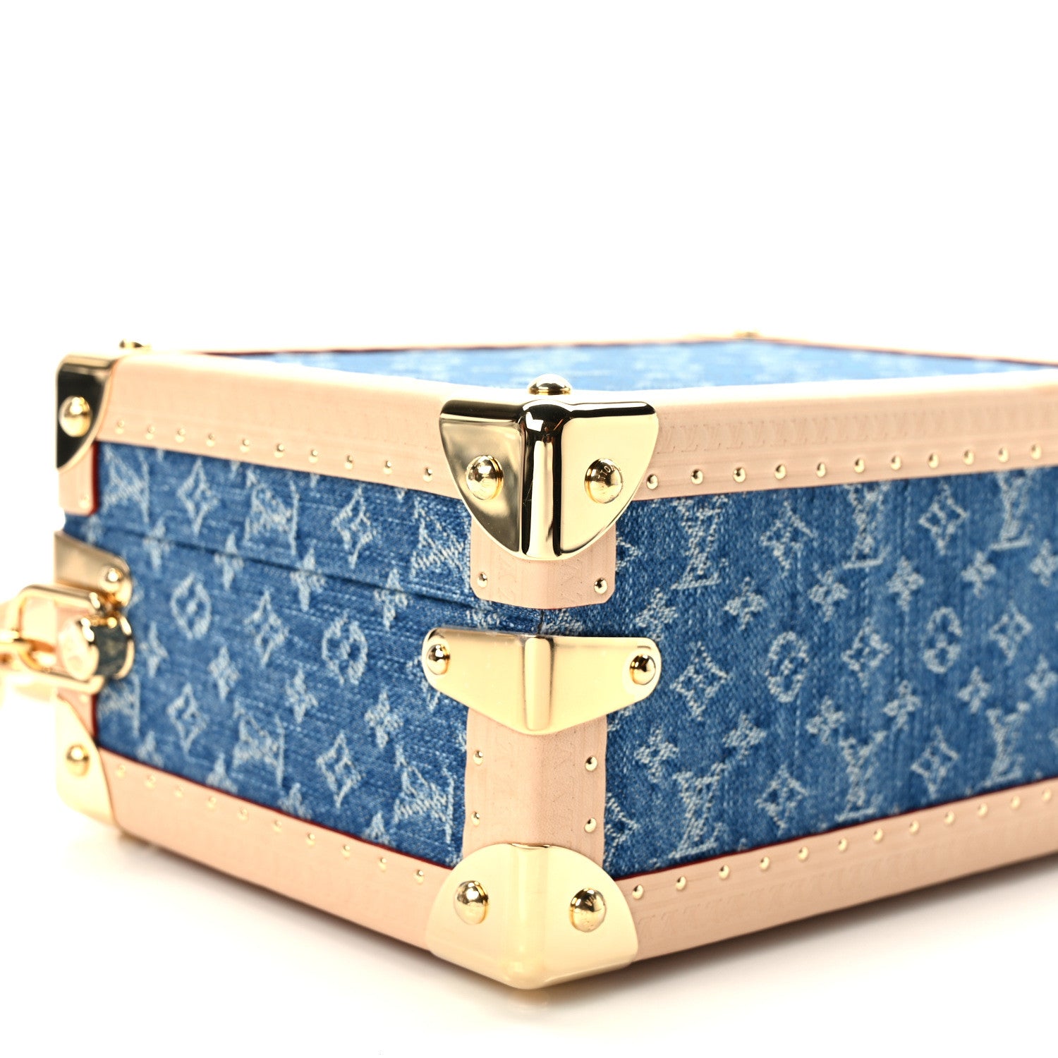 Louis Vuitton Monogram Denim Petite Valise Blue 7 of 10