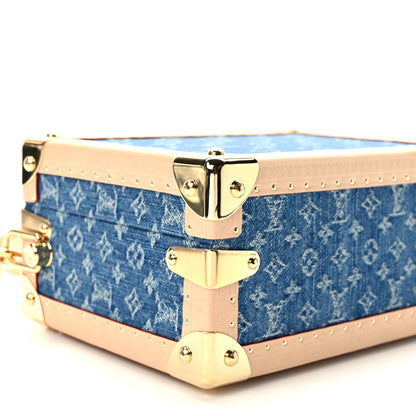Louis Vuitton Monogram Denim Petite Valise Blue 7 of 10