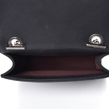 Chanel Iridescent Calfskin Marble Plexiglass Boy Brick Black 5 of 7