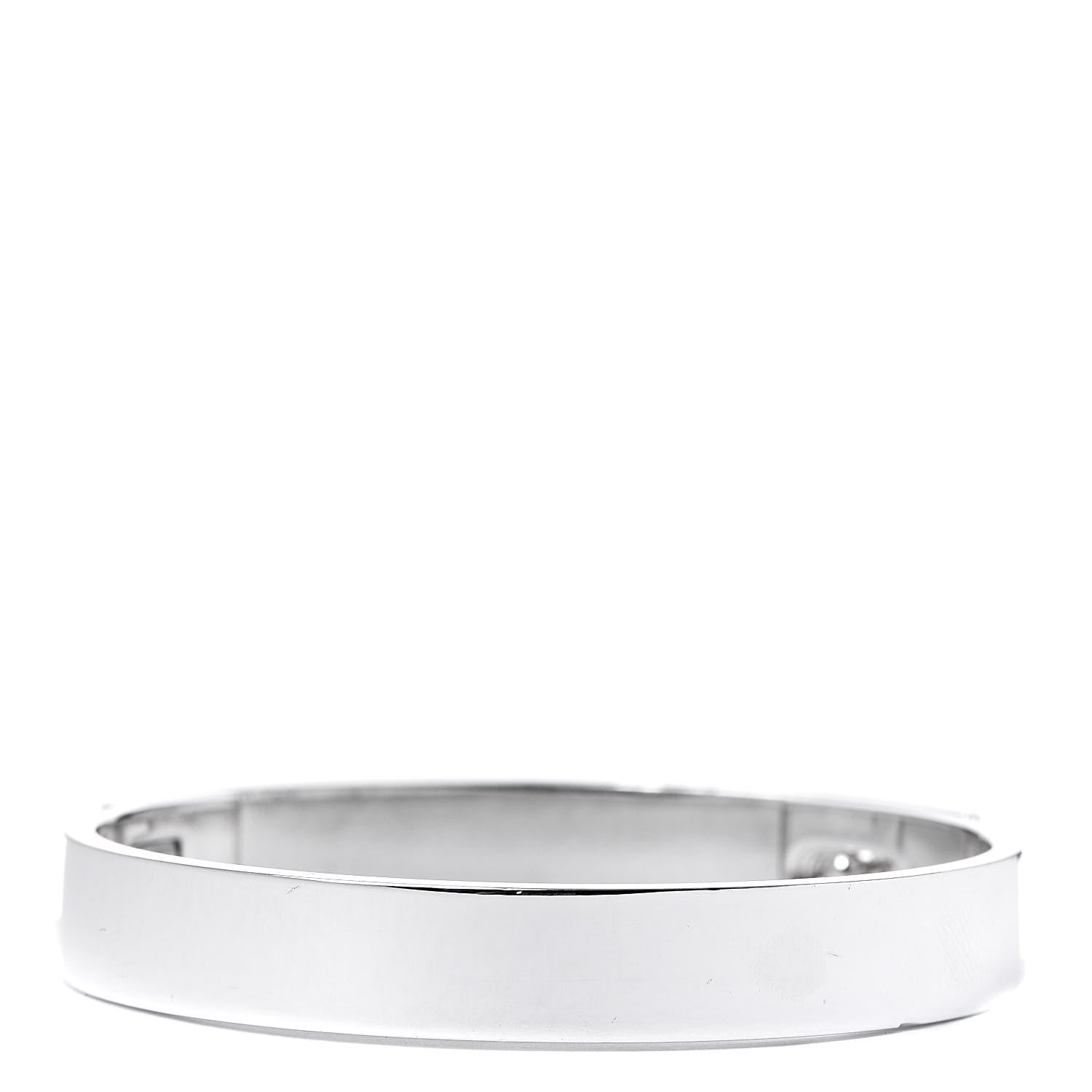 Hermes Sterling Silver PM Collier De Chien Bracelet XS 2 of 4