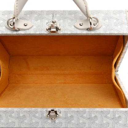 Goyard Goyardine Grand Hotel Trunk White 5 of 11