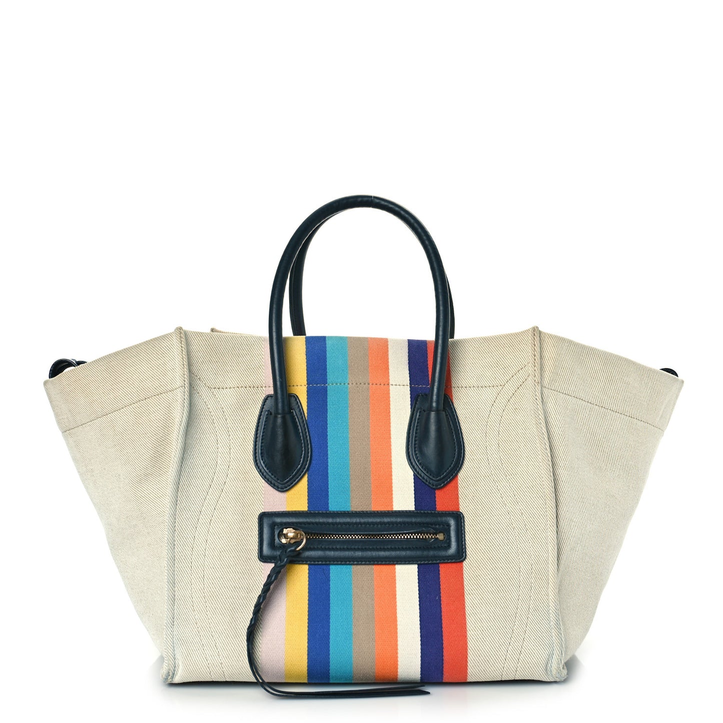 Cotton Canvas Medium Phantom Luggage Multicolor