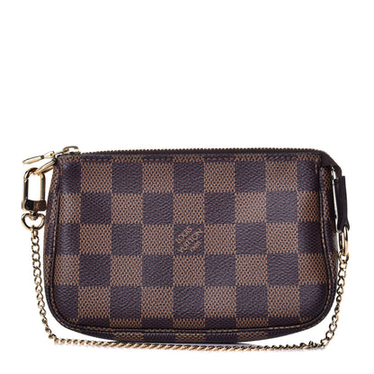 Louis Vuitton Damier Ebene Mini Pochette Accessories 1 of 9