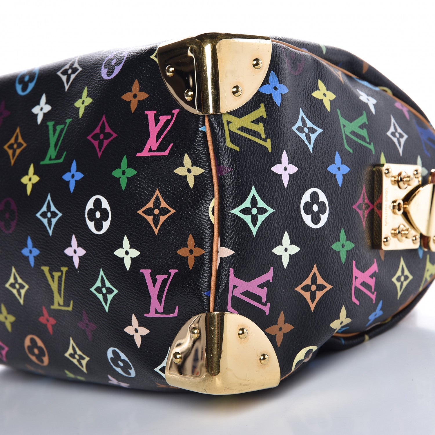 Louis Vuitton Monogram Multicolor Speedy 30 Black 8 of 8