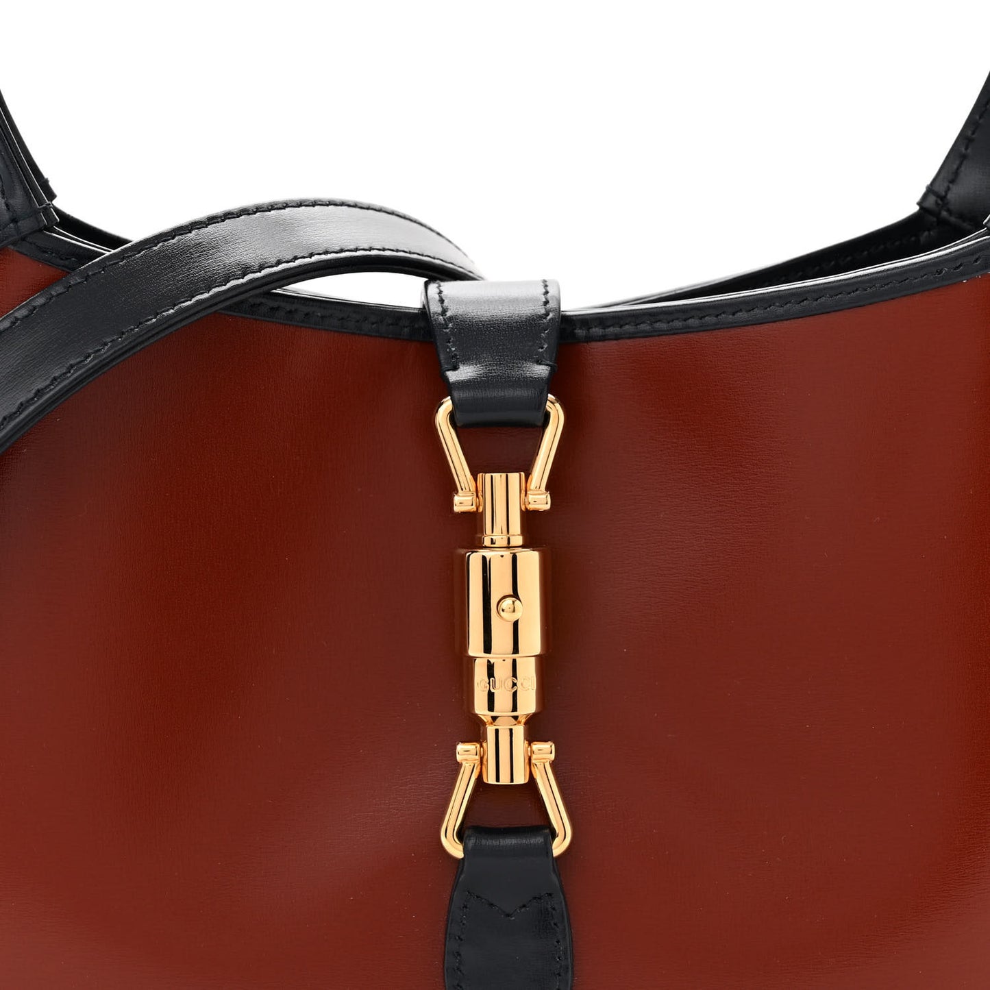 Boarded Dyana Lux Calfskin Bi-Color Small Jackie 1961 Hobo Mineral Red Blue