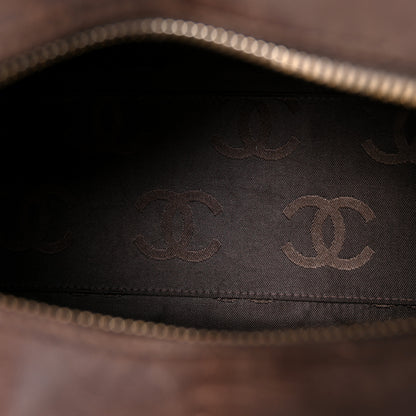 Chanel Calfskin Wild Stitch Hobo Brown 5 of 16