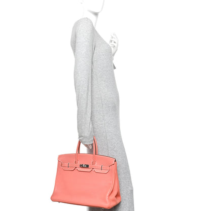Hermes Togo Birkin 35 Crevette 2 of 10