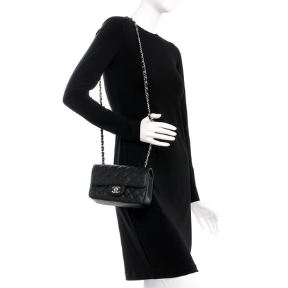 Chanel Caviar Quilted Mini Rectangular Flap Black 2 of 8