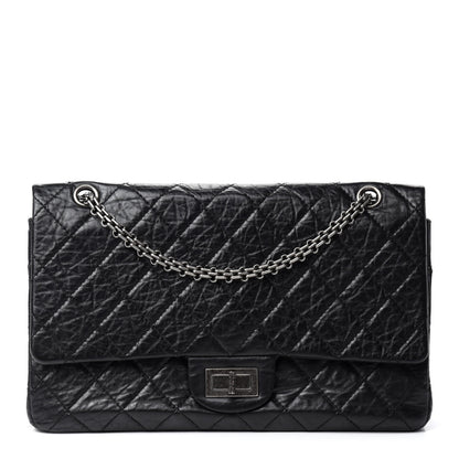 Chanel Aged Calfskin Quilted 2.55 Reissue 227 Flap Black 1 of 15