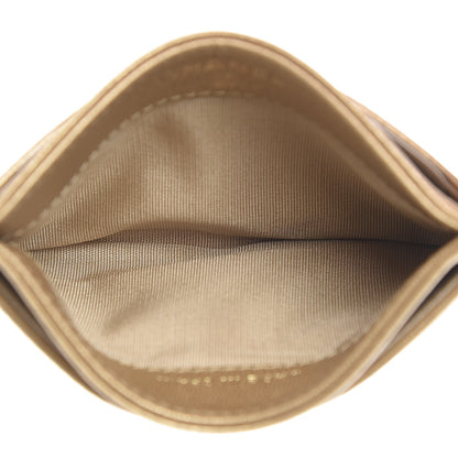 Chanel Metallic Goatskin Quilted Chanel 19 Card Holder Gold 5 of 9