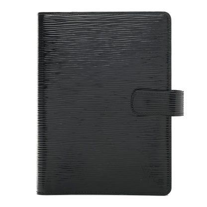 Louis Vuitton Electric Epi Medium Ring Agenda Black 1 of 9