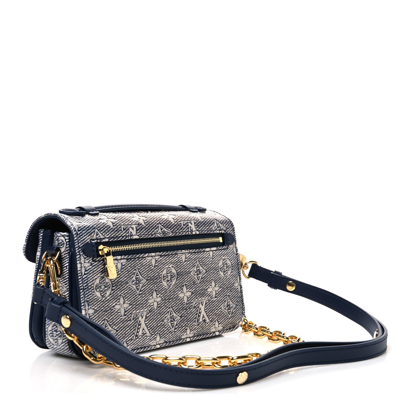 Monoglam Pochette Metis East West Blue