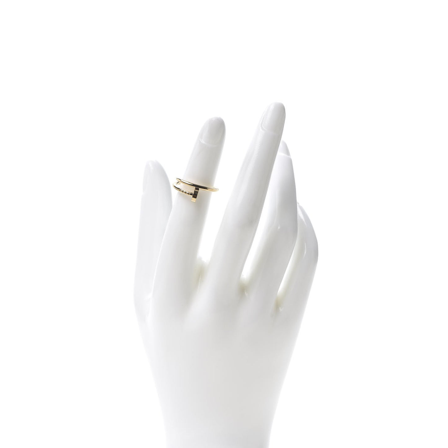 18K Yellow Gold Small Juste Un Clou Ring 49 4.75