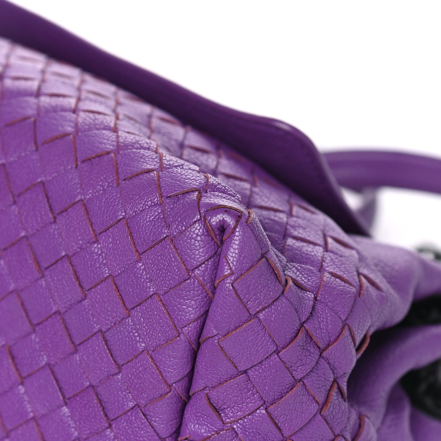 Bottega Veneta Madras Goatskin Intrecciato Small Shoulder Corot 6 of 14