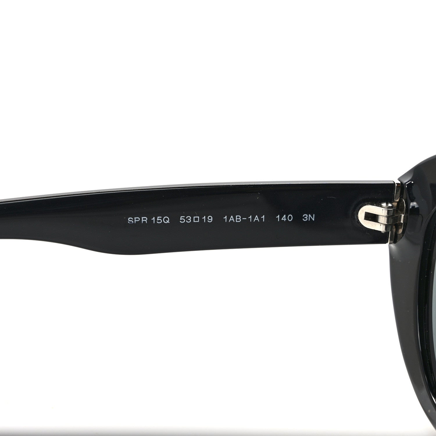 Prada Acetate Sunglasses SPR 15Q Black 7 of 7