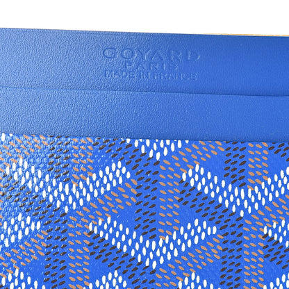 Goyard Goyardine Saint Sulpice Card Holder Sky Blue 6 of 7