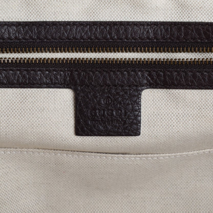 Gucci Diamante Cellarius Calfskin Medium 1973 Top Handle Bag Beige Ebony Cocoa 6 of 8