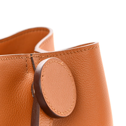 Hermes Evercolor Swift Sac Licol 17 Toffee Havane Capucine 13 of 15