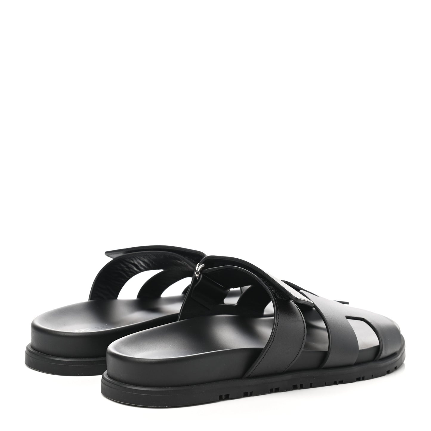 Calfskin Womens Chypre Sandals 39 Black