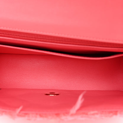 Chanel Tweed Quilted Mini Rectangular Flap Pink 5 of 10