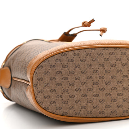 Gucci X DISNEY Mini Vintage GG Supreme Monogram Bucket Bag Beige Vintage Sun Oil 9 of 10