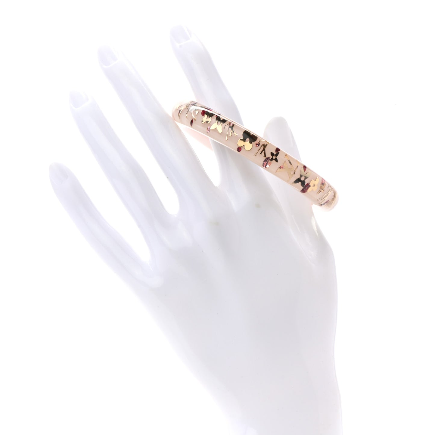 Resin Swarovski Medium Inclusion Bracelet PM Parme