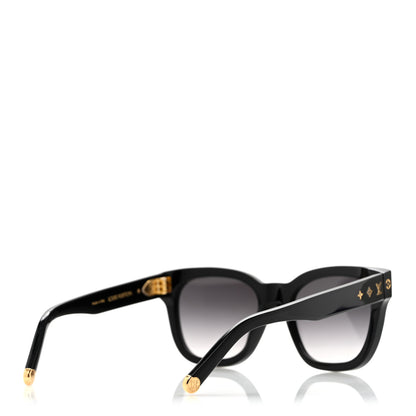 Louis Vuitton Acetate My Monogram Square Sunglasses Z1523W Black 4 of 7