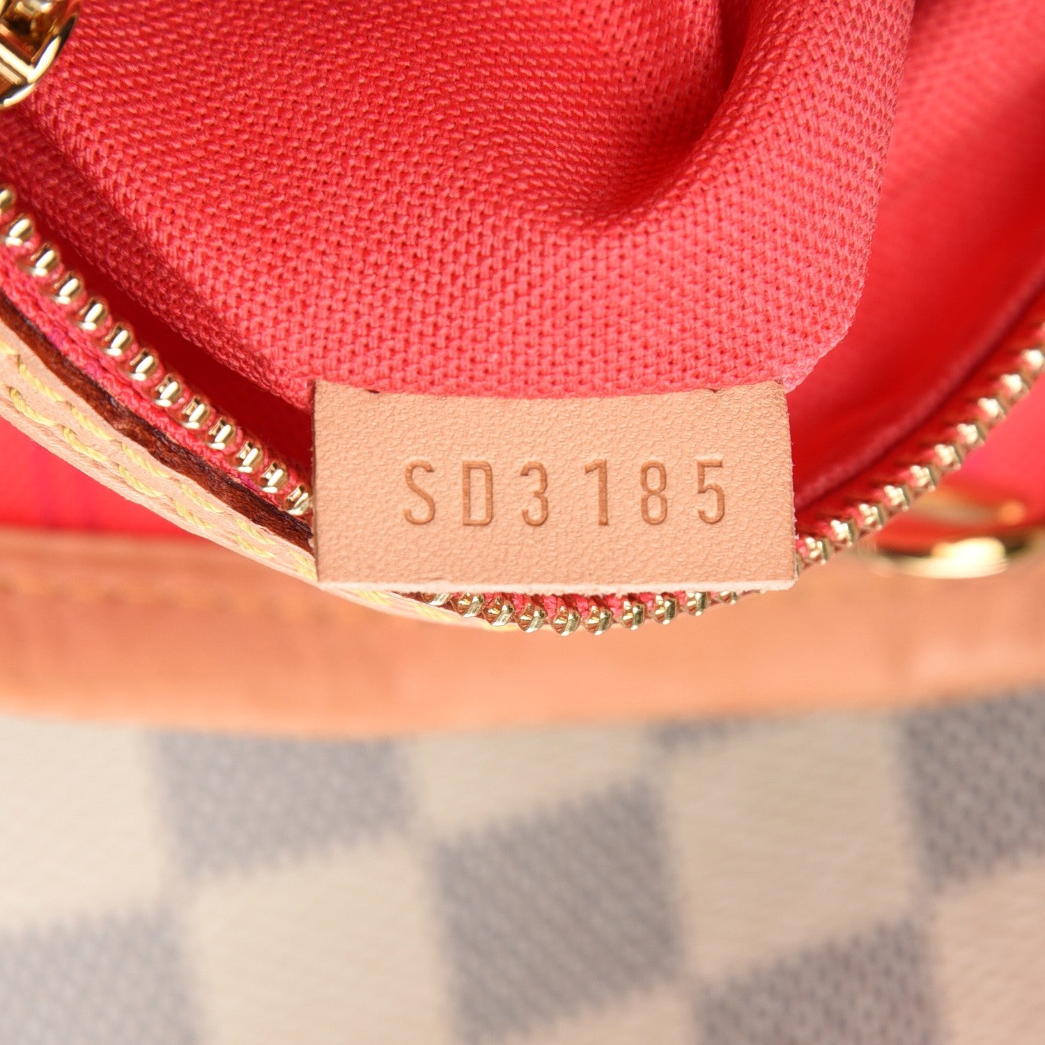 Louis Vuitton Damier Azur Delightful MM Pink 8 of 8