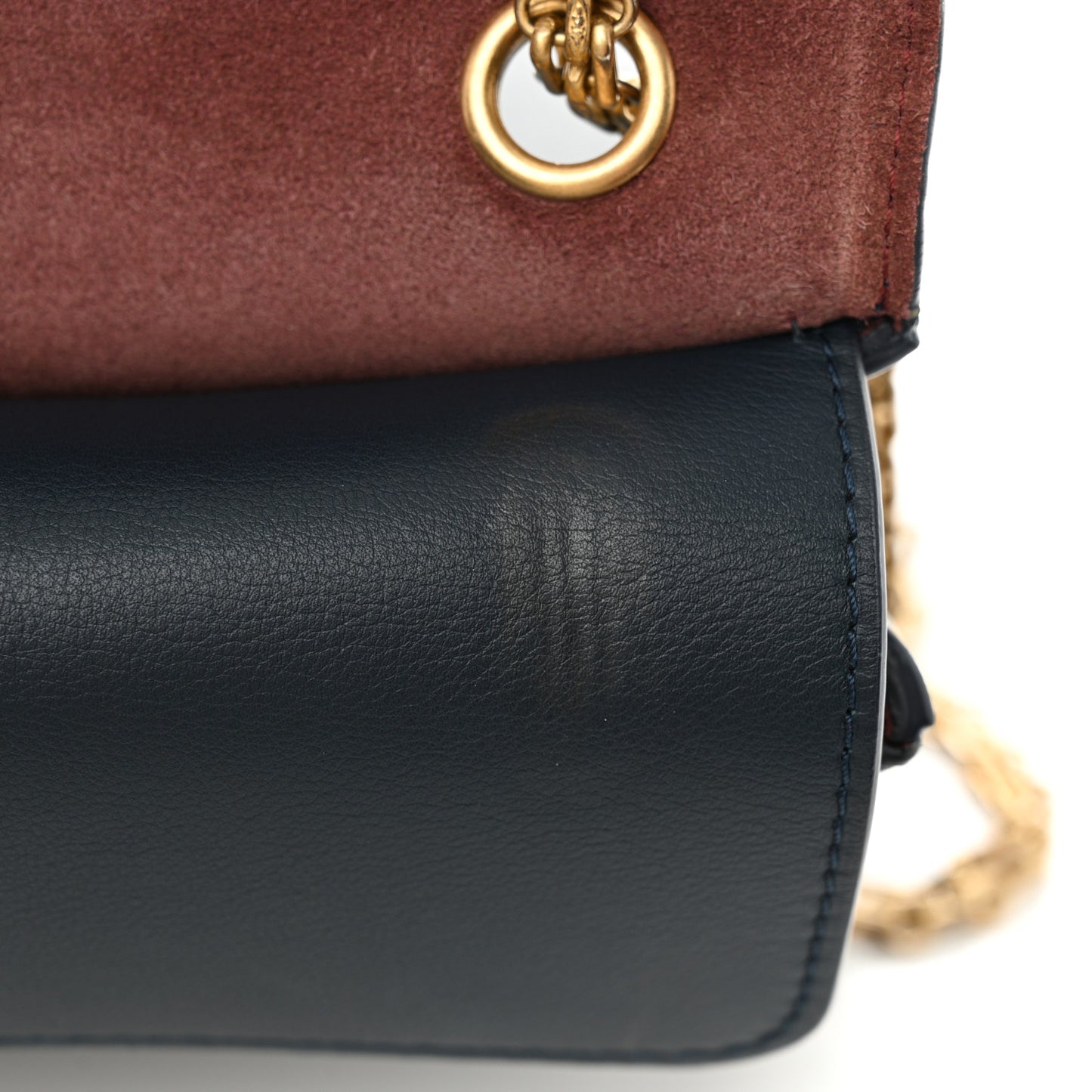 Calfskin Nude 2.55 Medals Reissue 226 Flap Navy