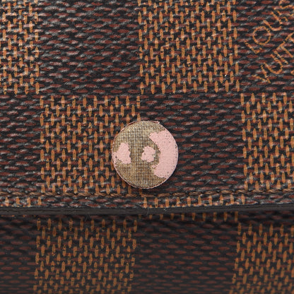 Louis Vuitton Damier Ebene Multicles 6 Key Holder Rose Ballerine 9 of 9