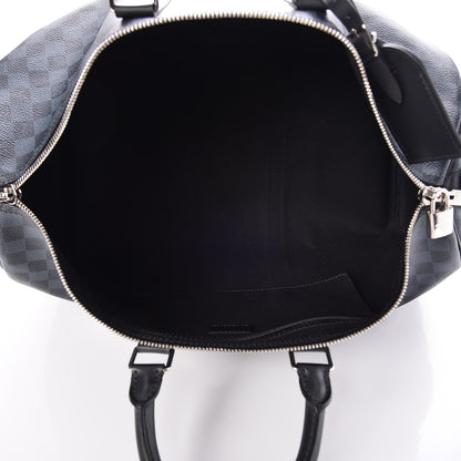 Louis Vuitton Damier Cobalt Keepall Bandouliere 45 5 of 8