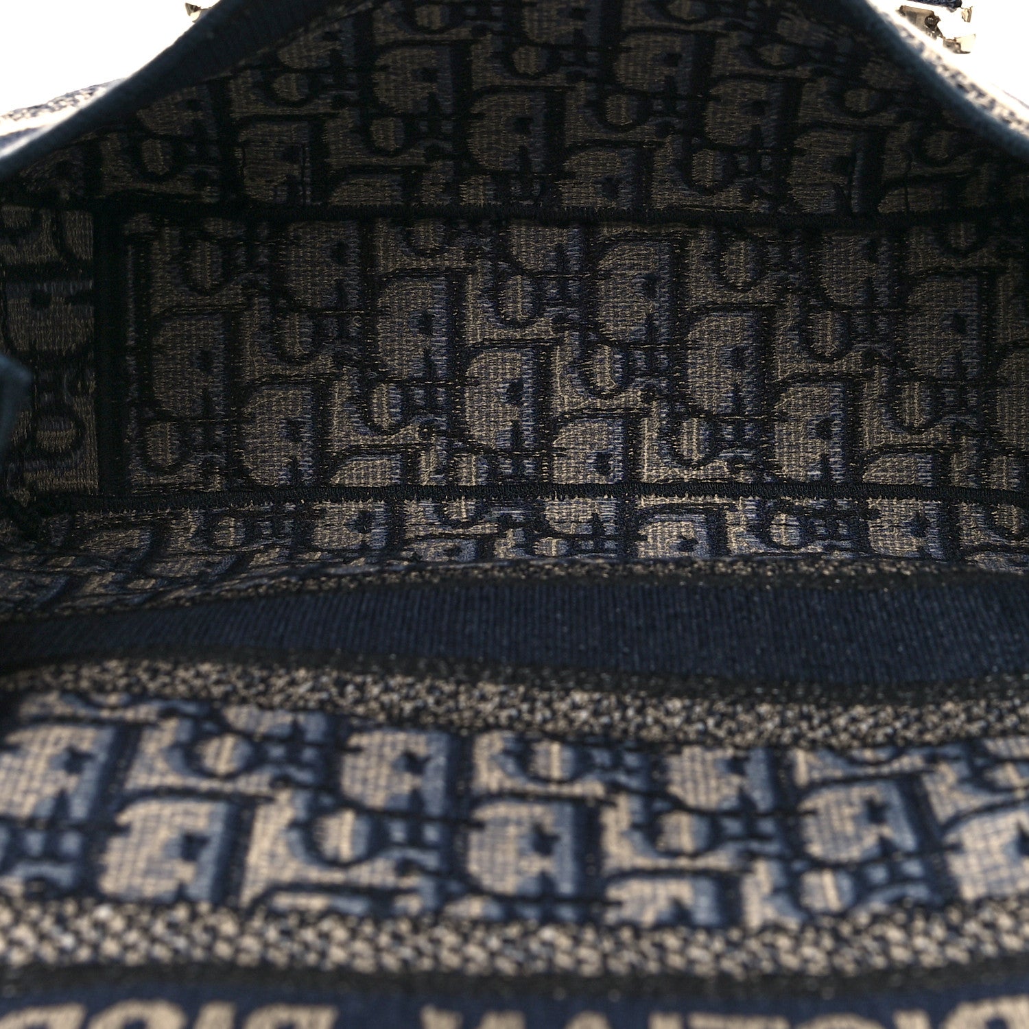 Christian Dior Oblique Small Diorcamp Bag Blue 5 of 10